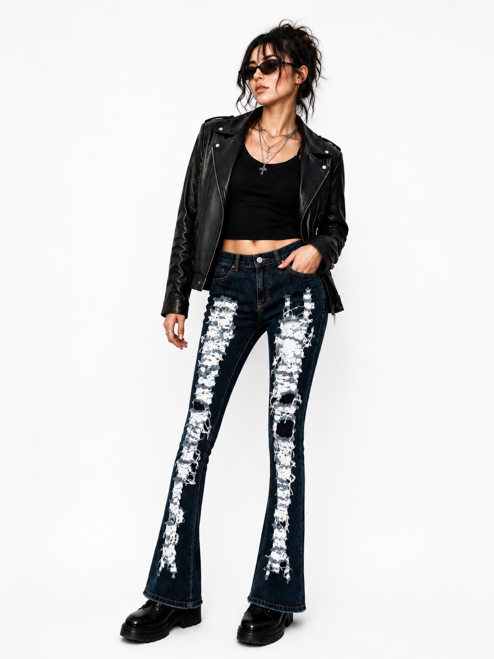 NWT Loverly Fit SZ 1X Ultra High Rise “Razor”Skinny W/34”-36”